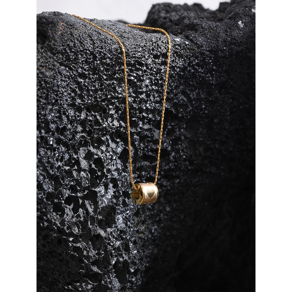 18k Real Gold Plated Heart Pendant Necklace 18k Real Gold Plated Heart Pendant Necklace